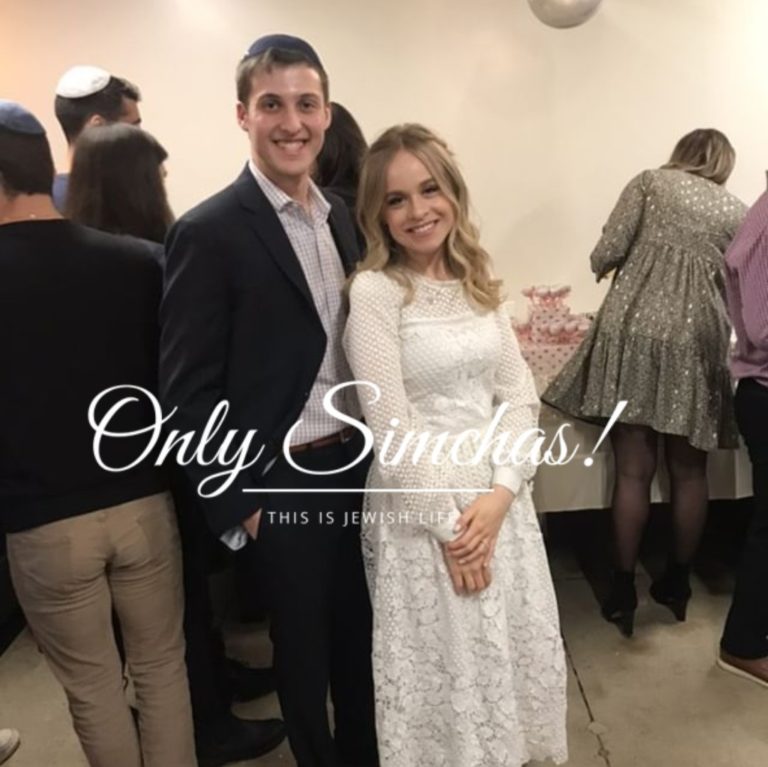 Engagement of Chaya Ross and Jared Schwartz !!! #onlysimchas