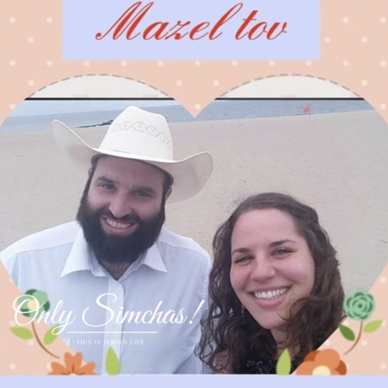 Engagement of Aharon Morgenstern (upstate New York) and Devorah Mayteles (Crown Heights)! #onlysimchas