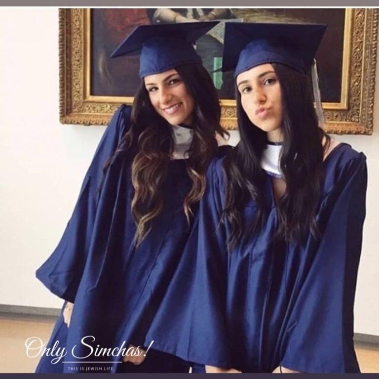 Graduations of Victoria and Lorraine Zalta! #onlysimchas