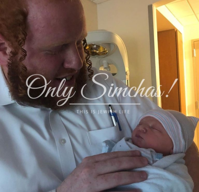 Mazal Tov to Mr and Mrs Alter Lowy upon the birth of a baby girl