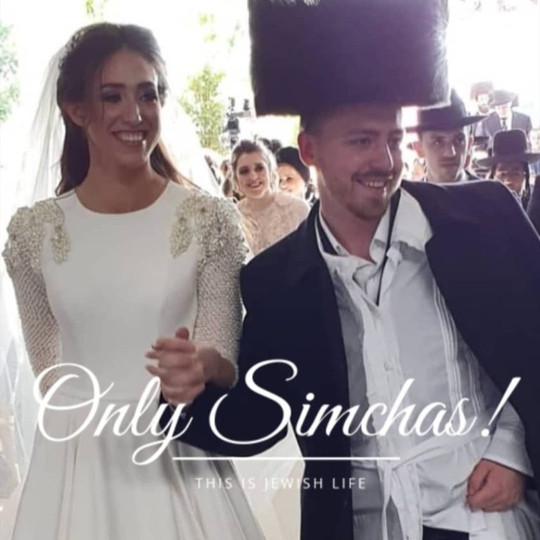 Wedding of Moishy Issacharoff (Stamford hill) to Kalla Hertzog (st.hill)! #onlysimchas