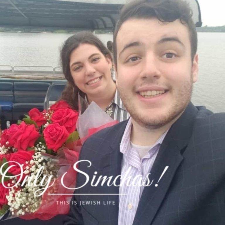 Engagement of Chaim Gross and Danielle Gershon!! #onlysimchas