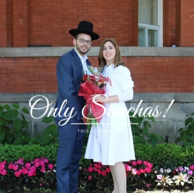 Engagement of Mechy Roitenbarg (London) to Toby Lebovitch (Montreal)! #onlysimchas