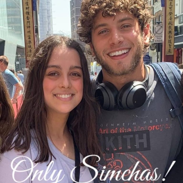 Engagement of Eyal Silverstone and Gabriella Kotok! #onlysimchas