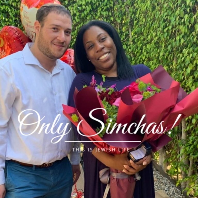 Engagement of Teddy Fischer (San Diego) and Nechama Sims (LA)