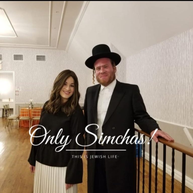 Engagement of Engagement of Yisroel Sholom Brown and Liba Chaya Krengel! #onlysimchas