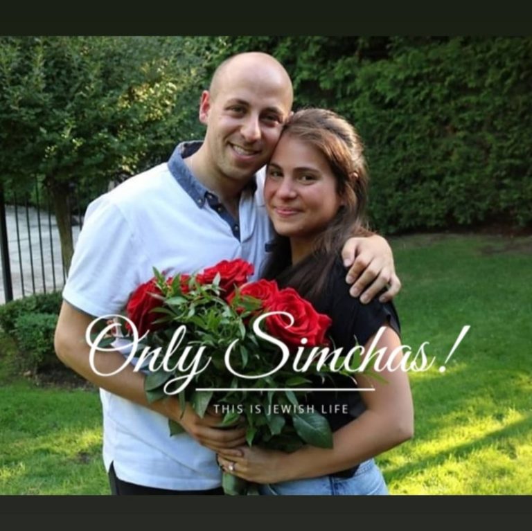 Engagement of Danielle Schwarz and Zev Gasner (Toronto)! #onlysimchas