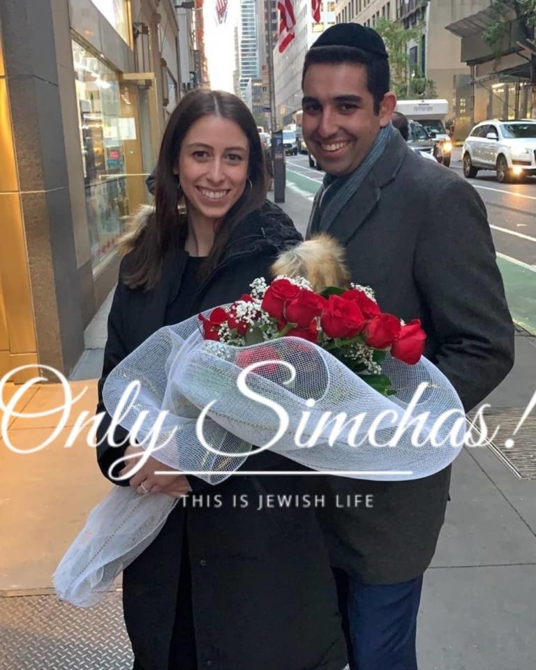 Engagement of Rachel Weissman (#Passaic) and Sammy Levi-Kadi (#Brooklyn)! #onlysimchas #NewYork ·