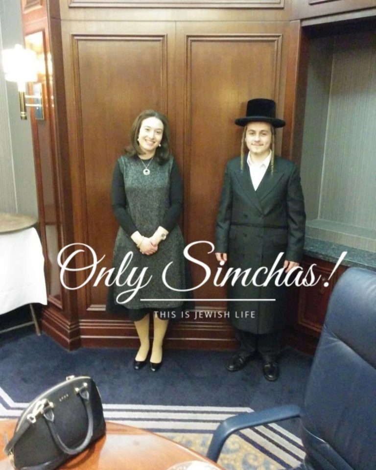 Engagement of Moishy Klein (#Montreal) to Kallah Weinstock (#Montreal)! #onlysimchas
