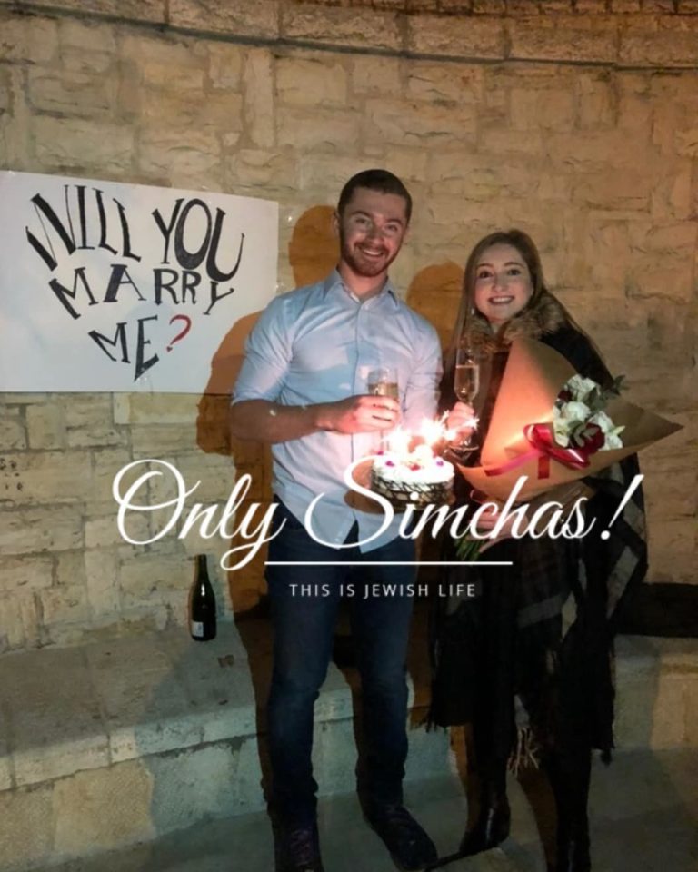 Engagement of Yehudah Weitz and Chedva Cohen