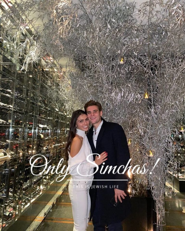 Engagement of Sydney Novetsky and James Weiss