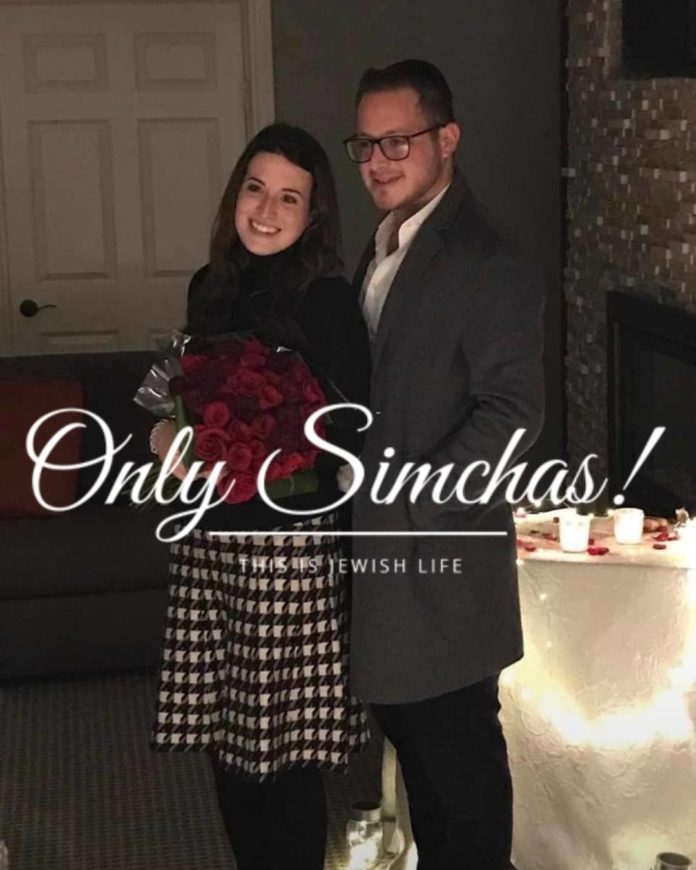 Engagement of Chiel Berger (#Chicago) to Shoshana Roberts (#Cleveland)! #onlysimchas