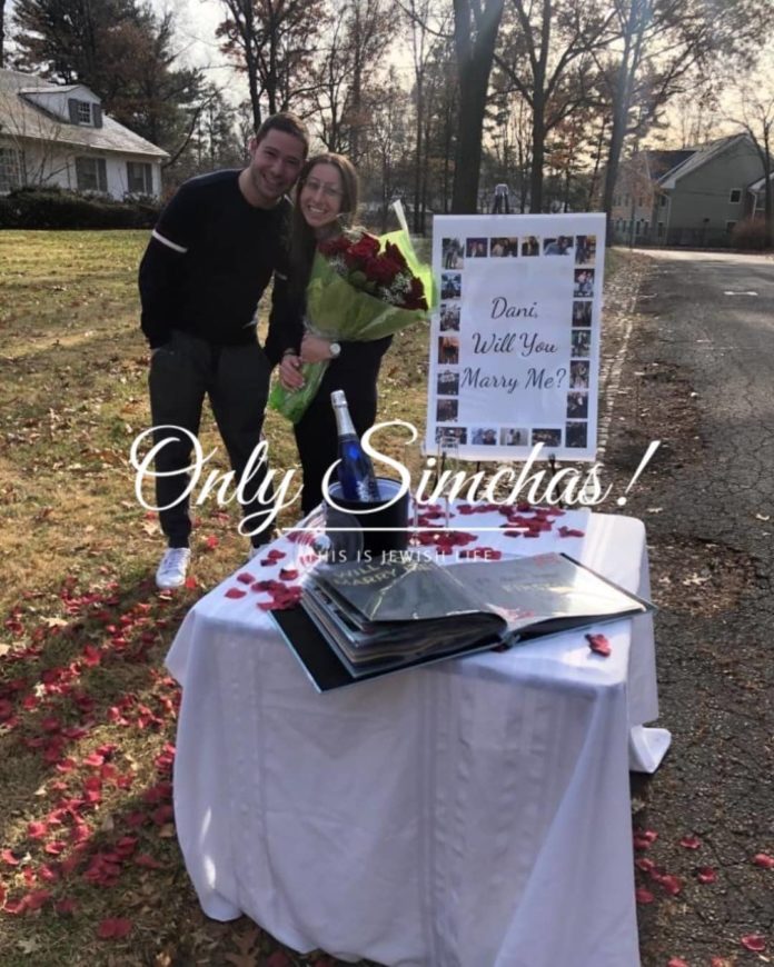 Engagement of Akiva Shulman (#Hillside, #NJ) and Dani Berlin (#Edison, #NJ)! #onlysimchas