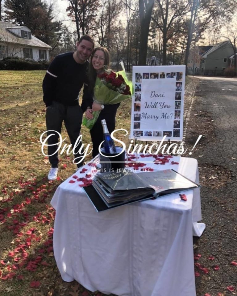 Engagement of Akiva Shulman (#Hillside, #NJ) and Dani Berlin (#Edison, #NJ)! #onlysimchas