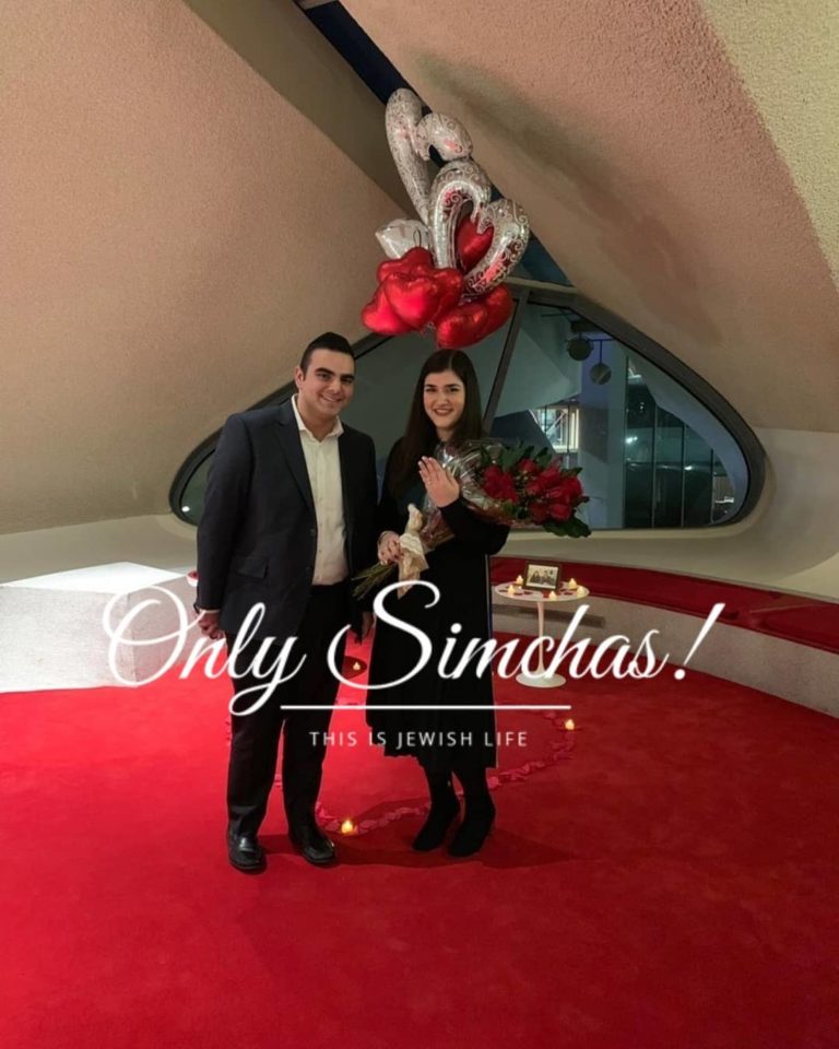 Engagement of Carly Serott and Moshe Berger