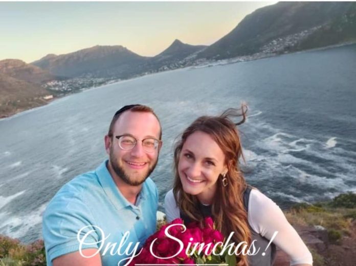 Engagement of Ruthie Welcher and Yoni Diner (#southafrica)!! #onlysimchas