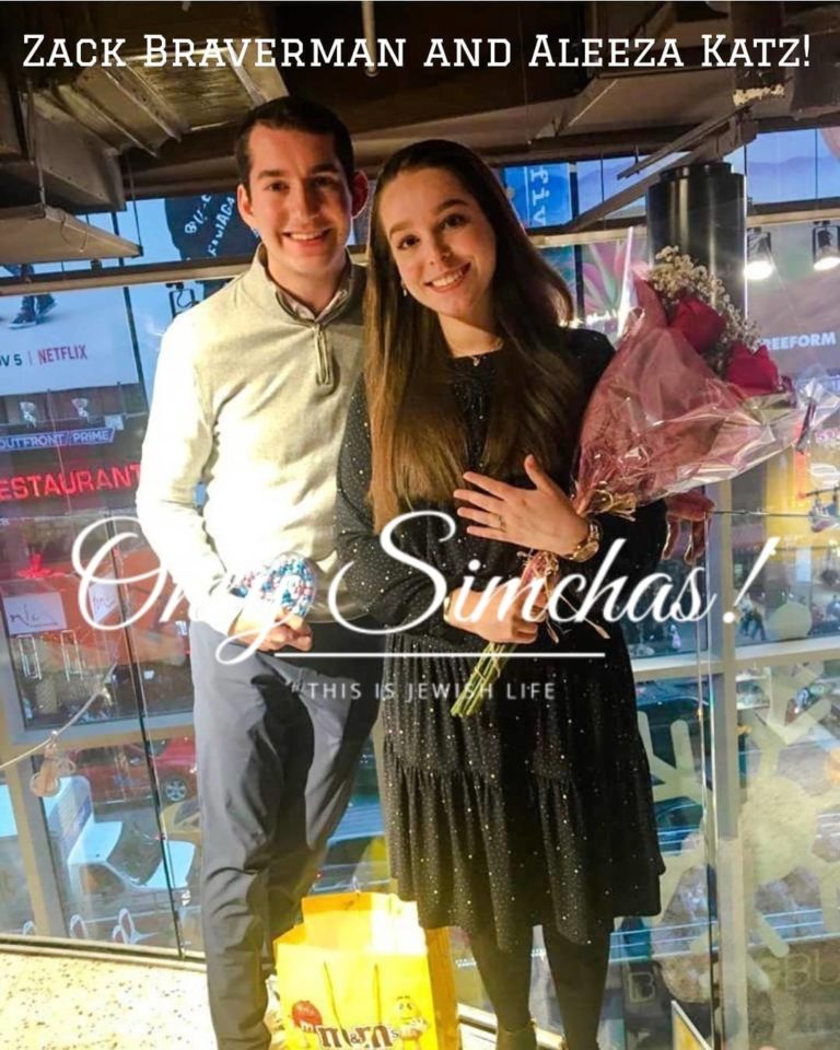 Engagement of Zack Braverman and Aleeza Katz