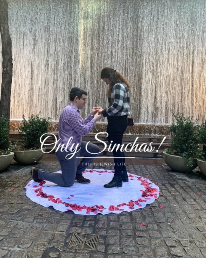 Engagement of Max Herszage (#Columbus #OH) and Gabi Silbiger (#StatenIsland)!! #onlysimchas