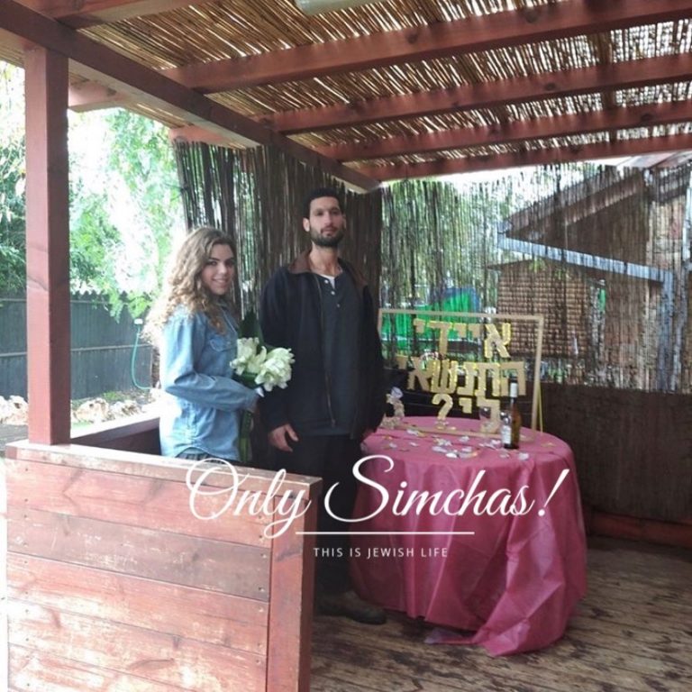 Engagement of Addy Nulman to Abraham david