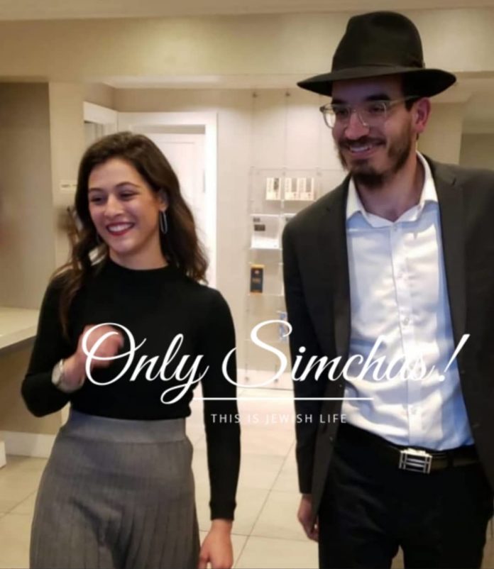 Engagement of Baruch Shalom Benshimon (#Montreal) & Rikki Ezagui (#CrownHeights)!! #onlysimchas