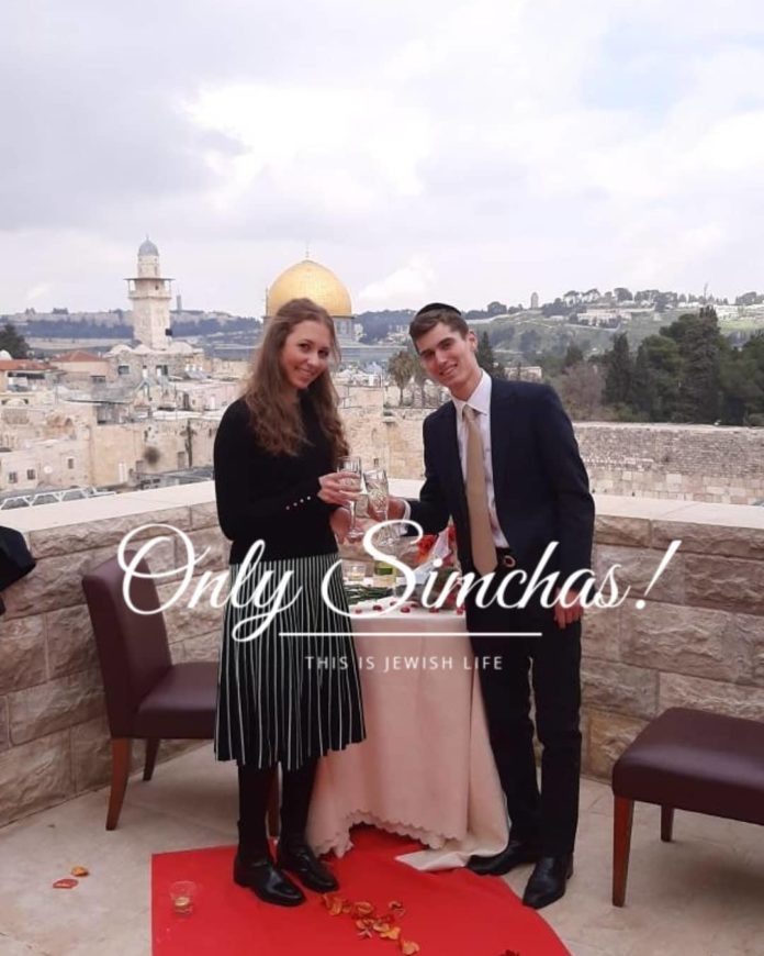 Engagement of דובי קלריסטפלד/שרה ליבא רוזנגרטן!! (#Israel)!! #onlysimchas