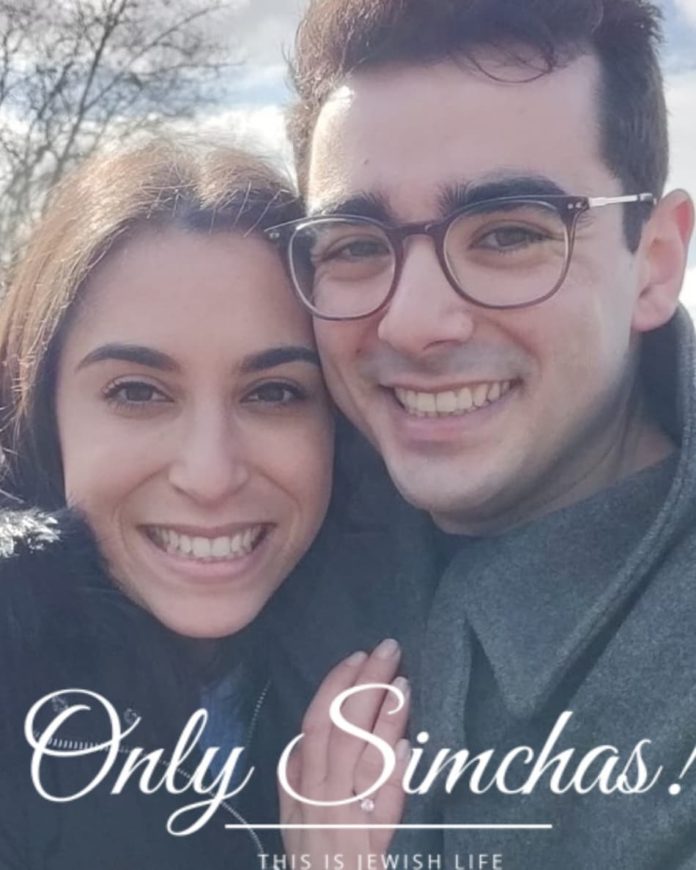 Engagement of Max Sherrard (#London) and Zoe Coupland (#Leeds)!! #onlysimchas
