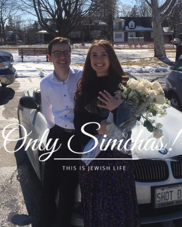 Engagement of Rivky Zians (#Hamilton #Ontario) and Yoni Stoll (#Toronto, #Ontario)!! #onlysimchas