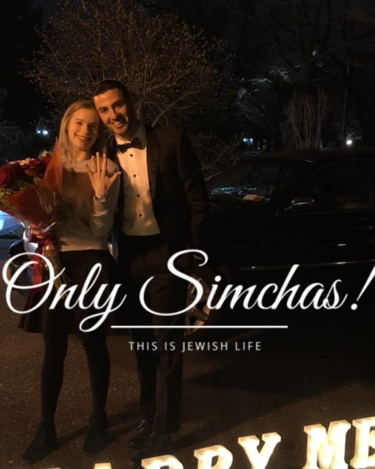 Engagement of Rami Levine (#Teaneck) and Gabriella Lumerman (#Woodmere)!! #onlysimchas