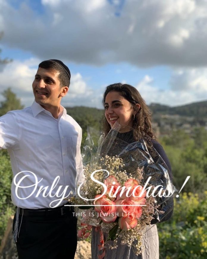 Engagement of Nechemya Kaufman (#RBS) & Elisheva David (#RBS)!! #onlysimchas