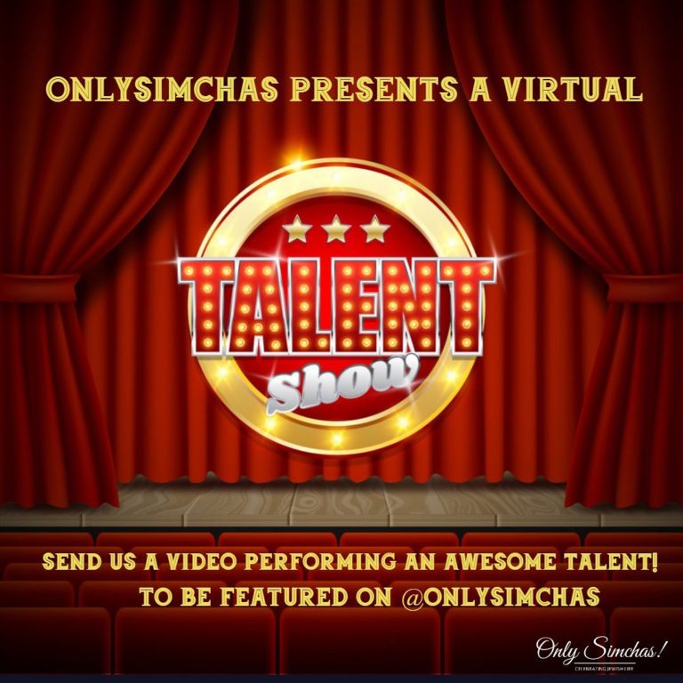 Onlysimchas Virtual Talent Show