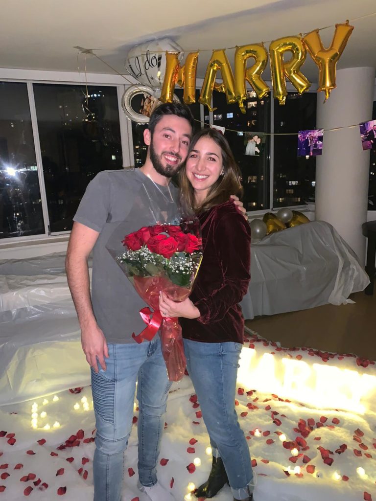 Engagement of Elianna Isaacs  and Dovi Grosser
