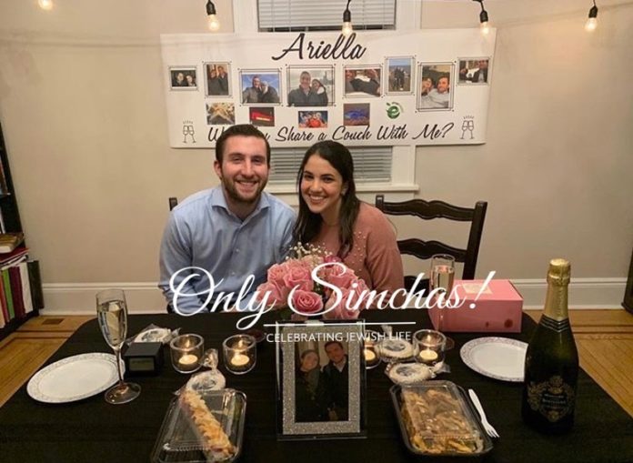 Engagement of Ariella Atkin from Teaneck NJ and Rami Pinchot from Skokie Chicago! #onlysimchas