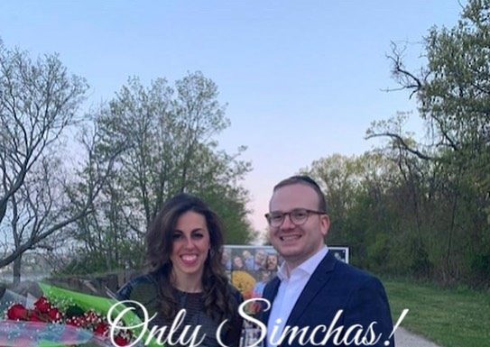 Engagement of Lani Weinstock (Monsey, NY) to Moshe Wasserman (Bergenfield, NJ) #onlysimchas