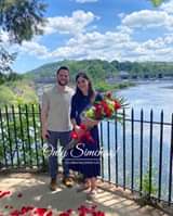 Engagement of Brandon Bier and Aliza lasky! #onlysimchas