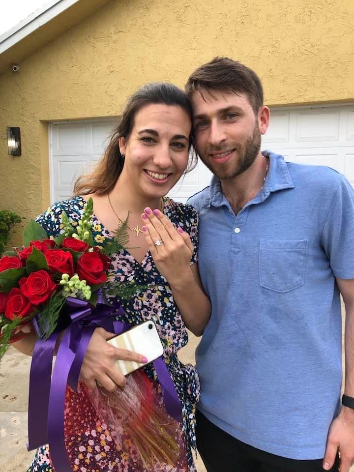 Engagement of Zach Ungar and Corey Muckley