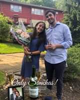 Engagement of Erica Silverman and Evan Weisel! #onlysimchas