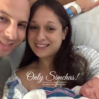 Mazel tov Michael & Lauren (Wagner) Rosman on the birth of a baby boy!!! #Onlysimchas