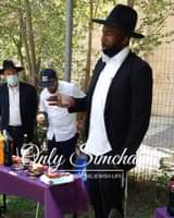 L’chaim at Ohr somayach Jerusalem to Amore (yehoshafat) Stoudemire for completing his convertion to Judaism! #onlysimchas