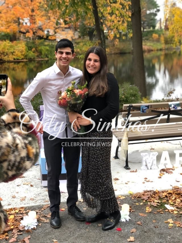 Engagement of Jacob Nayowitz and Shayna Mael