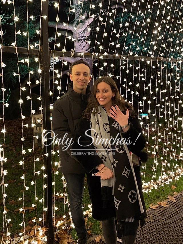 Engagement of Gadi Melcer to Hannah Leigh!