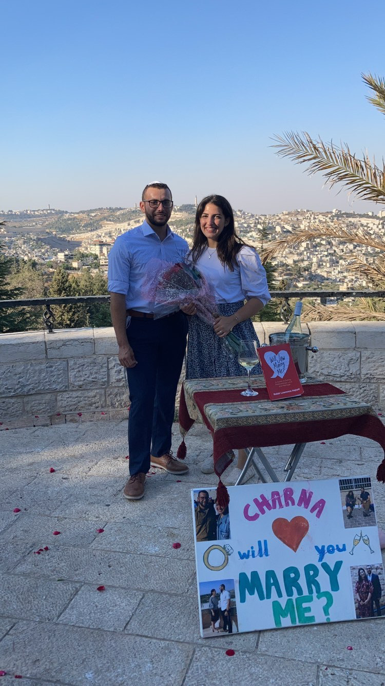 Engagement of Charna Rosenberg and Tzadok Cohen
