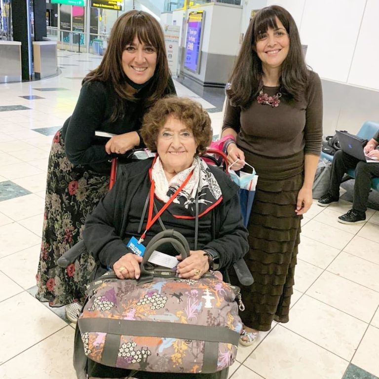 Just now 93 year old Sarah Weinreb said goodbye to her daughters in NY and got onto a plane by herself to make Aliyah to begin the new year at home with daughter grandchildren, and great grandchildren. “I look forward to making Aliyah and making Israel truly my home.” We wish Sarah a Shana Tovah, a long and healthy life, and #AliyahTovah