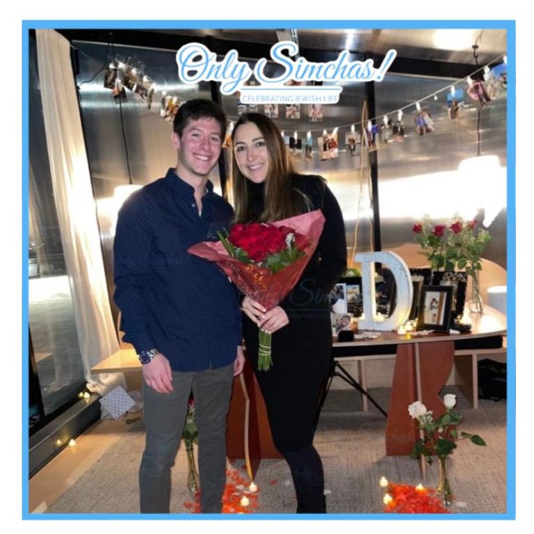 Engagement of Aliza muller from and Donny Lieberman