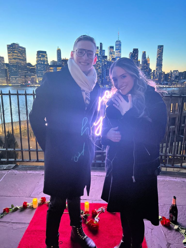 Engagement of Moshe mitzva Geller  (New York)    and Perel Devorahmeister Rachel Hoffmann         (NY)