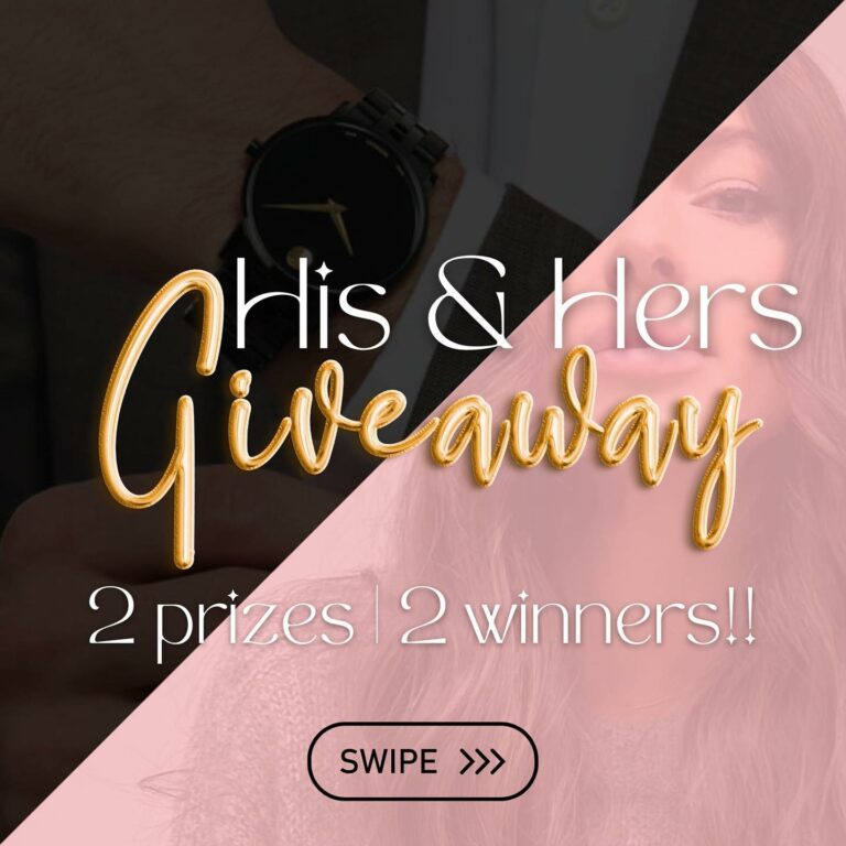 We have teamed up with @epicgift_giveaway and some other amazing accounts to bring you this awesome His & Hers giveaway for Pesach 🎁🎁🎁 ➡️Head over to @epicgift_giveaway page and see their giveaway post for easy instructions how to enter! Entering is so easy – and you gotta be in it to win it!! 🎁2 prizes – 2 winners Prize #1 Her package Irene wig Diamond necklace Or choose $4000 cash option Prize #2 His Package Movado Watch Silver kiddush cup $1000 Saks 5th Giftcard Or choose $3800 cash option ➡️You don’t want to miss this so hurry on over to @epicgift_giveaway and enter now!! ➡️Giveaway ends April 2nd Good luck💕