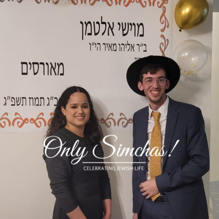Engagement of Moishi Altman to Sherry Weiss
