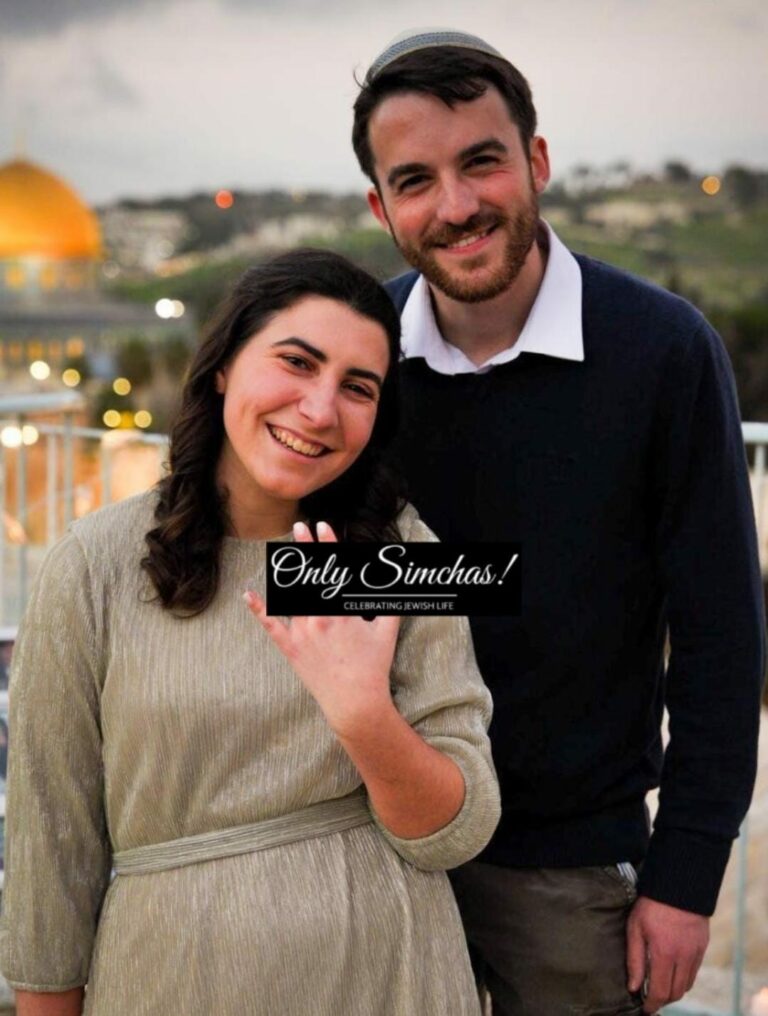 Engagement of Lauren Shore and Moshe Inger