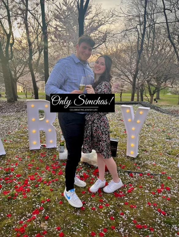 Engagement of Eliana Lowy and Ethan Teigman
