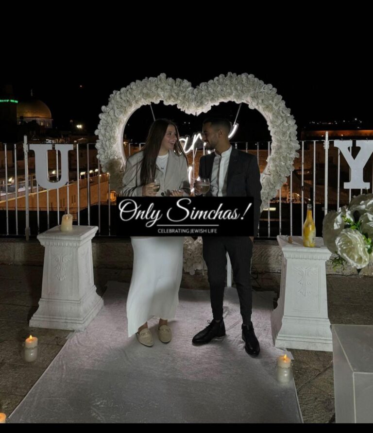 Engagement of Yuval Zvi (Philadelphia) to Oriel Harir (Israel)