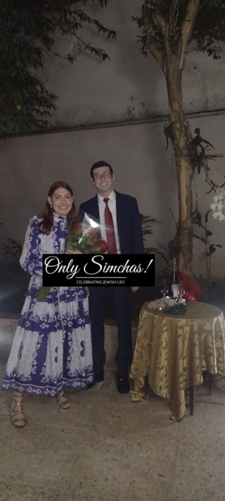 Engagement of Abigail Behar to Efraim Laniado (Brazil)